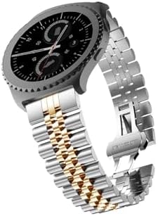 Alternative view of - 3 / 3 Pro ile Uyumlu Metal Kordon Rolex Style Jubilee Hafif Metal Kayış - Gümüş