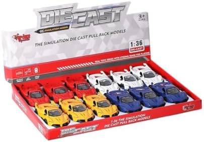 Vardem SR-1310-11-12-13 Çek Bırak Işıklı ve Müzikli Spor Araba 1:36 -
