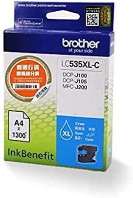 LC535XLC LC535XL C Mavi Kartus, Cyan, XL