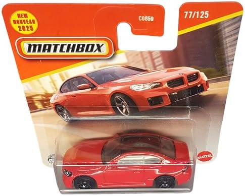 Alternative view of Matchbox - 2023 BMW M2 - MBX City 77/125 - JBR10 - Short Card - kırmızı metalik - Superfast Lesney - Mattel 2025-1:64