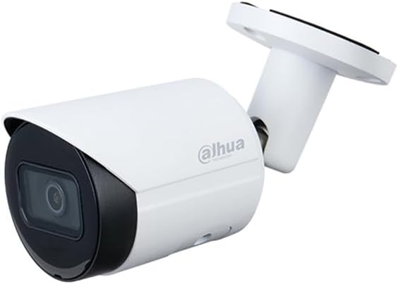 IPC-HFW2441S-S-0360B 4MP IR Sabit Odaklı Bullet WizSense Ağ Kamerası, Beyaz