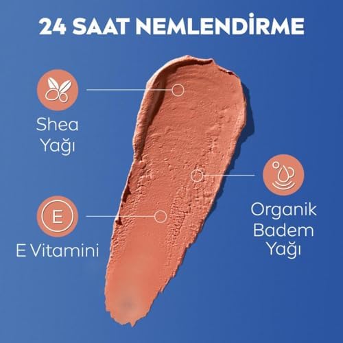 Alternative view of Kırmızı Renkli Dudak Bakım Kremi ve Nude Renkli Dudak Bakım Kremi, SPF30, Dudak ve Yanaklar İçin