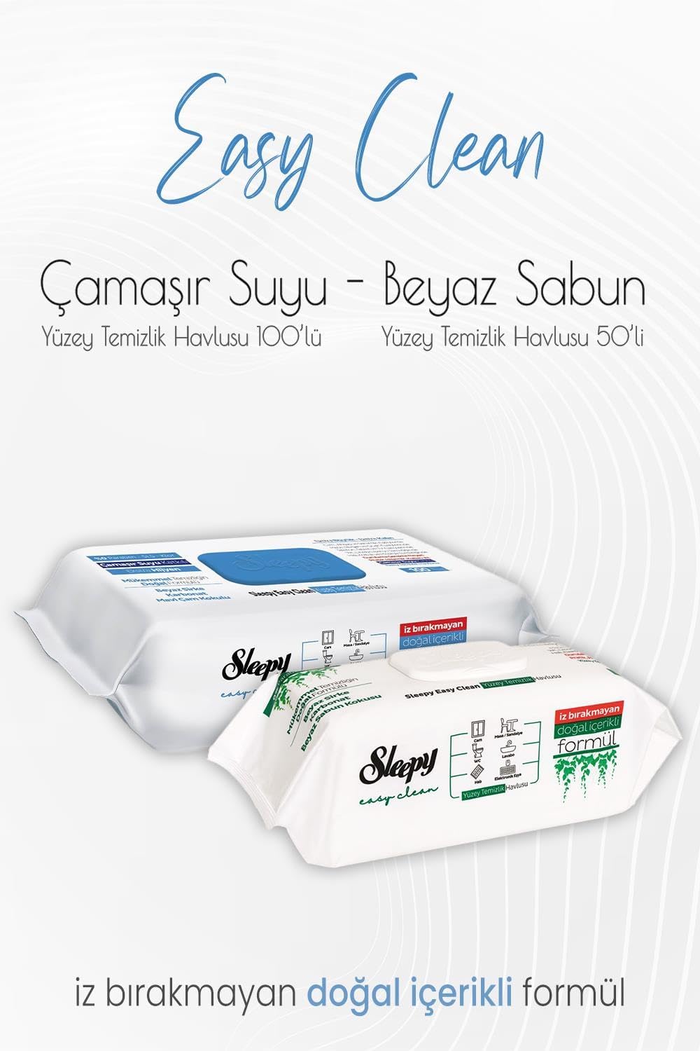 Alternative view of Yüzey Temizlik Havlusu 50'li ve Çamaşır Suyu Katkılı 100' lü