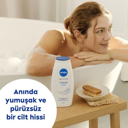 Alternative view of Değerli Yağlar İçeren Vücut Losyonu Kiraz Çiçeği & Jojoba Yağı, 400 ml + Creme Soft Kremsi Dokunuş Banyo Ve Duş Jeli 750 ml