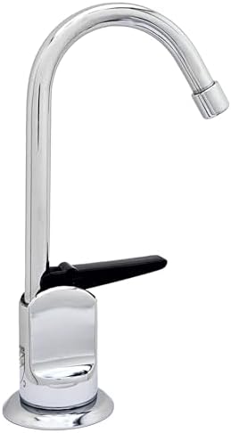 Westbrass R203-NL-26 6 "-Flo Stil Saf Su Sebili Musluk, Parlak Krom