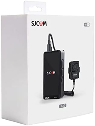 A30 64GB 135° Vücut Kamerası 16X Dijital Zoom Tak-Çıkar Dahili Hafıza Güvenlik Ekipmanı IP64 FullHD Video 4” Dokunmatik Ekran 5800mAh Ultra Geniş Batarya 12MP Siyah