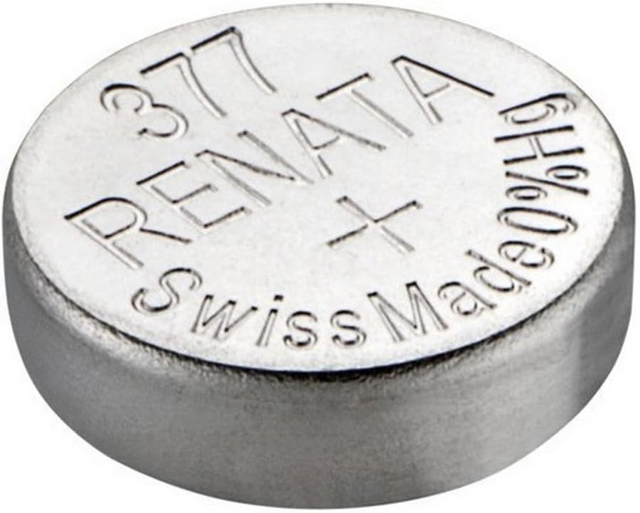 Alternative view of Renata Saat pili made 377 veya SR626SW OR AG4 1,5V (1 x 377 veya SR 626 SW)