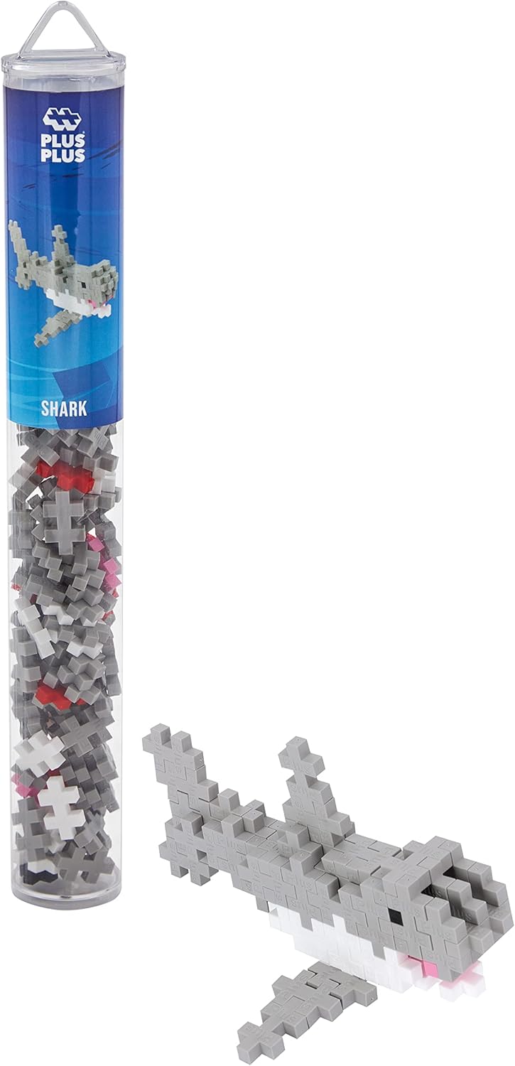 Alternative view of PLUS PLUS 100 Parça Köpekbalığı Lego Seti Pp-4240