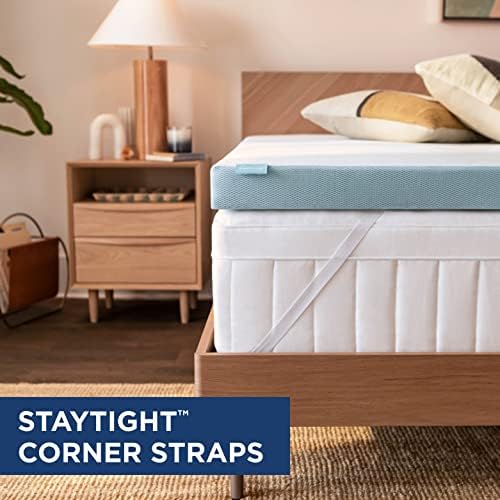 Alternative view of Tempur-Pedic TEMPUR-Adapt + Soğutma 7,8 cm İkiz Yatak Üstü Orta Lüks Premium Köpük, Yıkanabilir Kılıf, Orta Soğutma Tepesi, beyaz