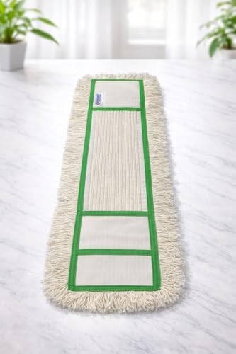 Alternative view of 80 cm Zincir Dikiş Mop – %65 Pamuk %35 Polyester, 276 gr, Yüksek Emici, Profesyonel Islak Zemin Temizlik Mopu