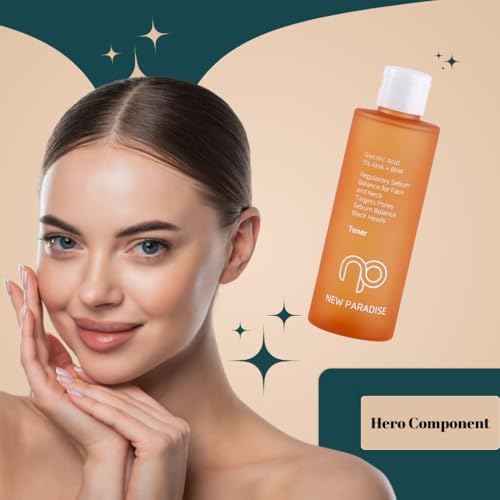 Alternative view of New Paradise Gözenek Sıkılaştırıcı Siyah Nokta Karşıtı Sebum Dengeleyici Akne Karşıtı Tonik 200 ml