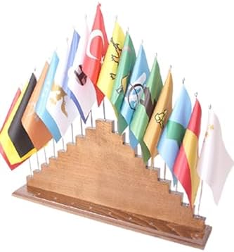 ZC Bayrak Eski Türk Devletleri Bayrak Seti 17 Adet