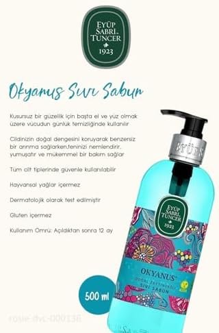 Okyanus 6 AL 5 ÖDE Sıvı Sabun 500 ML ve ROSIE Hediyeli