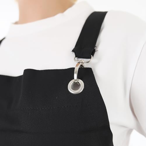 Siyah Cepli Mutfak Önlüğü-aşçı Önlüğü-masterchef Önlüğü-garson Önlüğü-kafe Aşçı Siyah Önlük, Apron