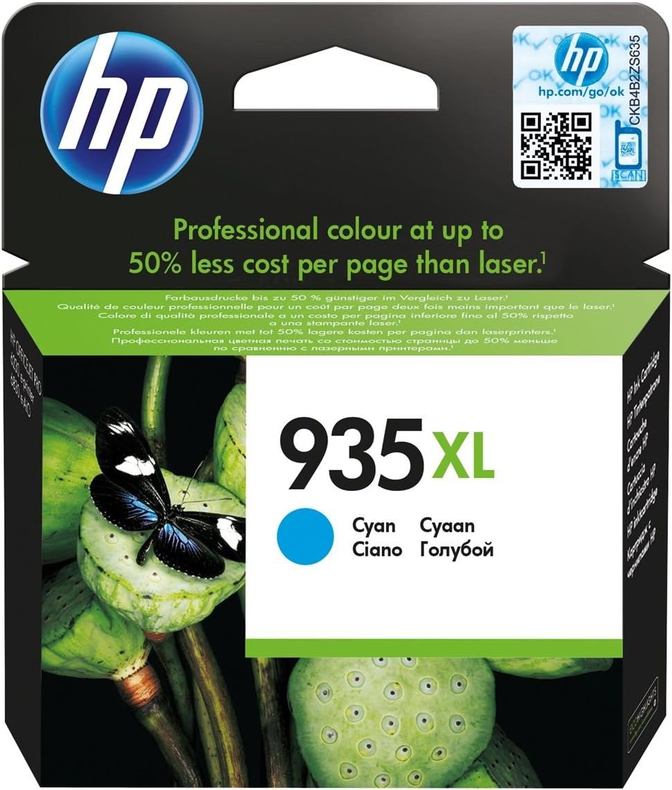 HP C2P24AE (935XL) Cam Göbeği Yüksek Kapasiteli Mürekkep Kartuş 825 Sayfa