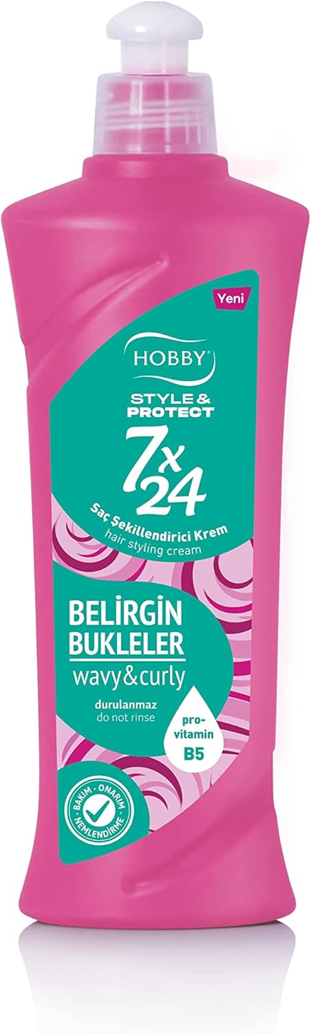 Vatika 7x24 Belirgin Bukleler Saç Şekillendirici Krem, 250ml