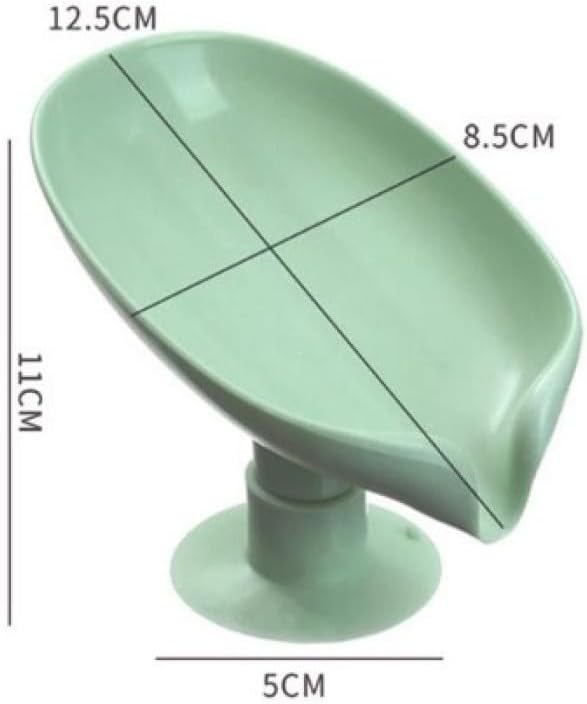 Alternative view of Vantuzlu Su Giderli Sabunluk Kendinden Süzülen Drenajlı Sabunluk, Lavabo Kenarı, Banyo Mutfak Evye İçin, Sünger Fırça Tutucu, Küflenme Önleyici Kurutmalı