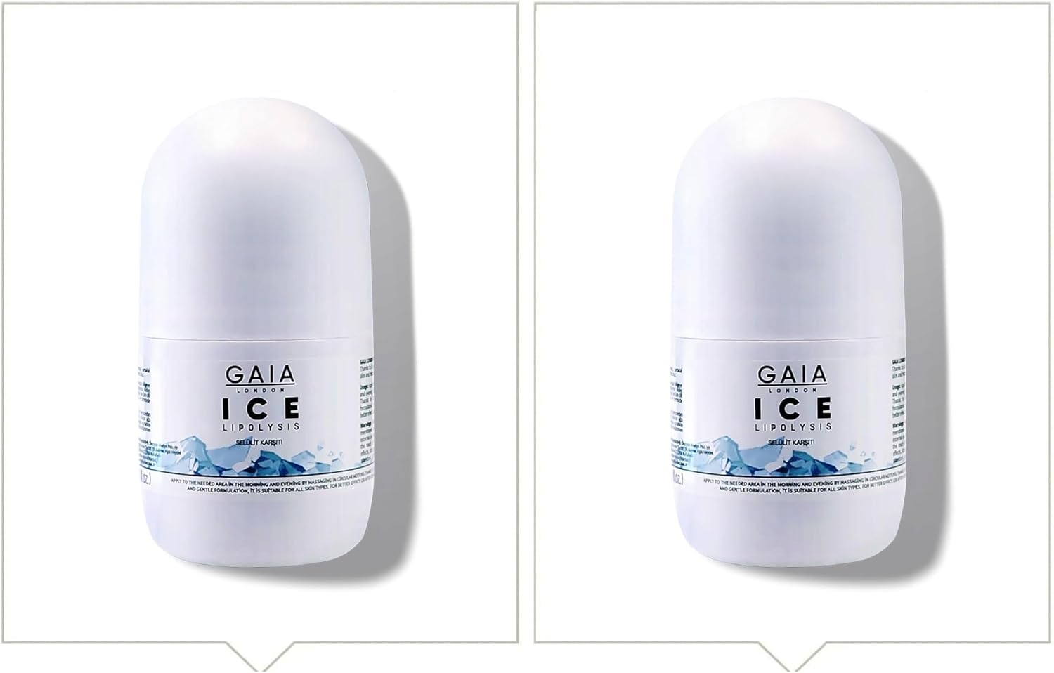 Ice Lipolysis Sıkılaştırıcı ve Selülit Karşıtı Jel 50ml (2 paketi)