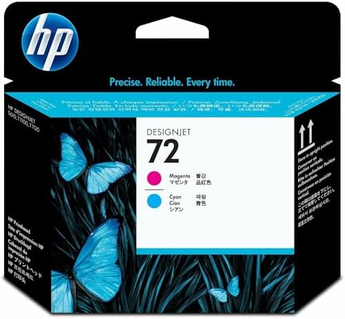 Alternative view of HP 72 Magenta-Cyan Kırmızı-Mavi Baskı Kafası C9383A