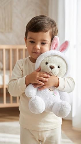 Pelüş Tavşan,Tavşan Kulaklı,Kıyafetli Ayıcık,Tavşan Ayıcık,Pelüş,Doldurulabilir Hayvan