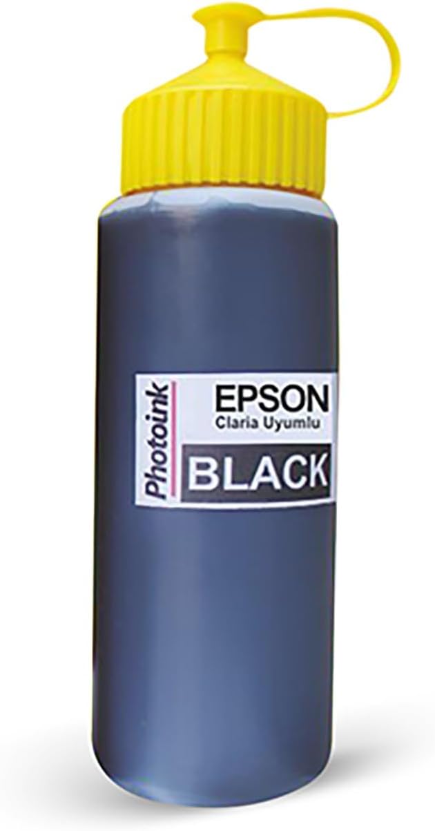 Alternative view of Epson T6641 Claria &L Serisi Yazıcı Uyumlu 500 ML Akıllı Siyah Mürekkep L100/110/200/210/220/300/310/355/455/550/800/810/850/1300/1800/L382/L386/L455/1455/L3050/L3060/L3070/L3050/L3060/L3070