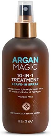 Alternative view of Argan 10'u 1 Arada Saç Bakımı ve Şekillendirici Sprey - Tüm Saç Tipleri için Çok Amaçlı Sprey Bırakın | ABD'de Üretilmiştir | Paraben İçermez | Zulüm İçermez (8 oz)
