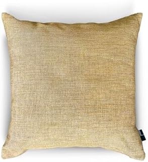 Valley Yellow Jakar Dokuma Dekoratif Kırlent/Yastık Kılıfı 45x45 cm,%100 Polyester Döşemelik Kumaş