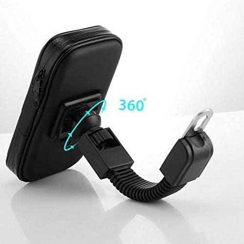 Motosiklet Bisiklet Telefon Tutucu Suya Dayanıklı Large Ayna Bağlantılı