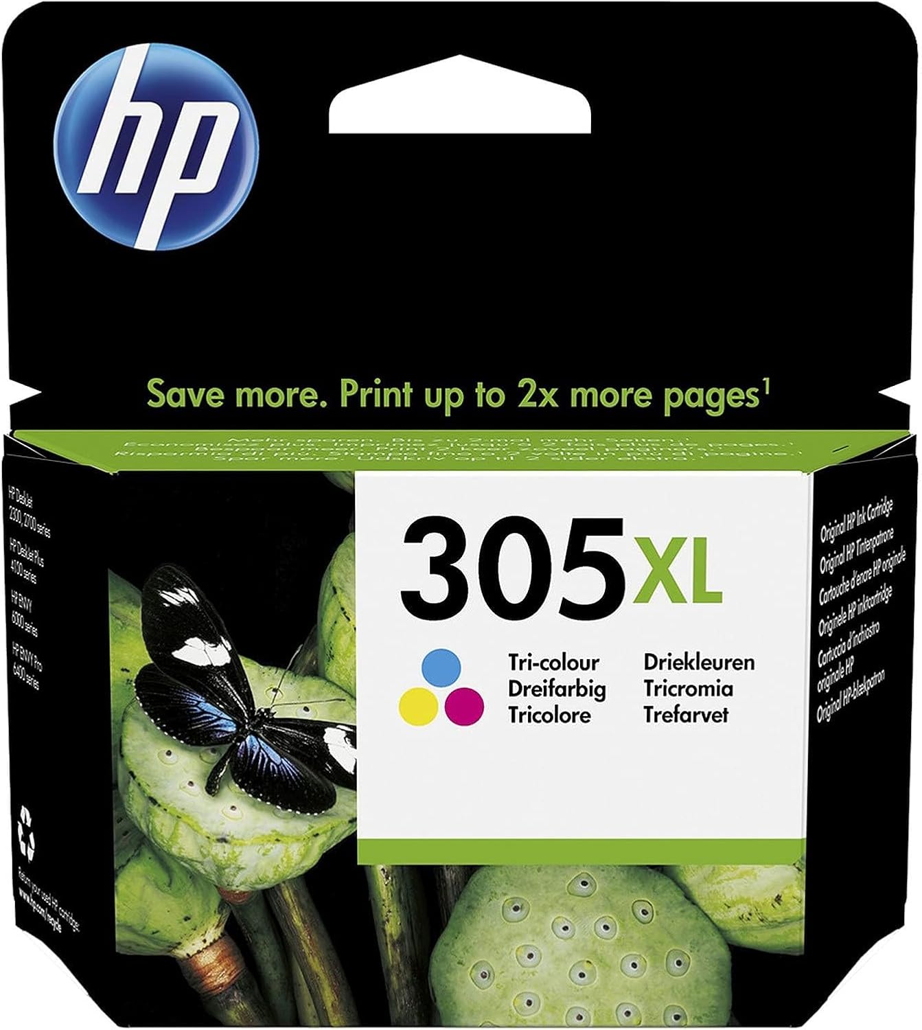 Alternative view of HP - İNKJET SUPPLY MVS (1N) HP 305XL YÜKSEK VERİMLİ ÜÇ RENKLİ BLİSTER ORİJİNAL MÜREKKEP KARTUŞU