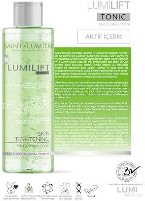 LUMILIFT Canlandırıcı, Gözenek Sıkılaştırıcı, Kırışıklık, Siyah Nokta ve Leke Karşıtı, Tonik 200ml (2 paketi)