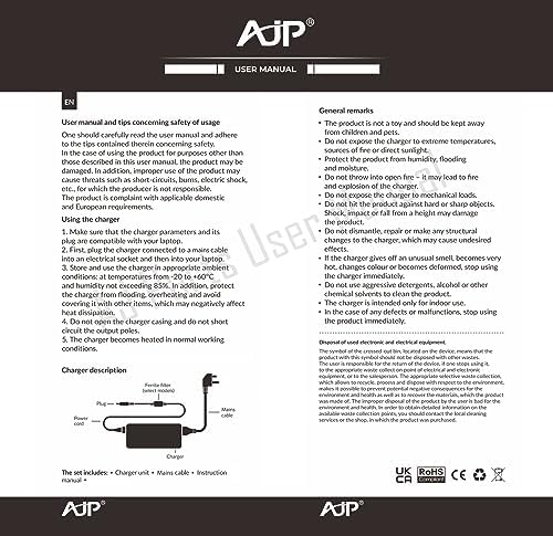 Alternative view of Orijinal Orijinal Laptop Şarj Inspiron LA45NM140 HA45NM140 45W 19.5V 2.31A 15-3552 HK45NM140 Notebook Adaptörü Adaptör Güç Kaynağı