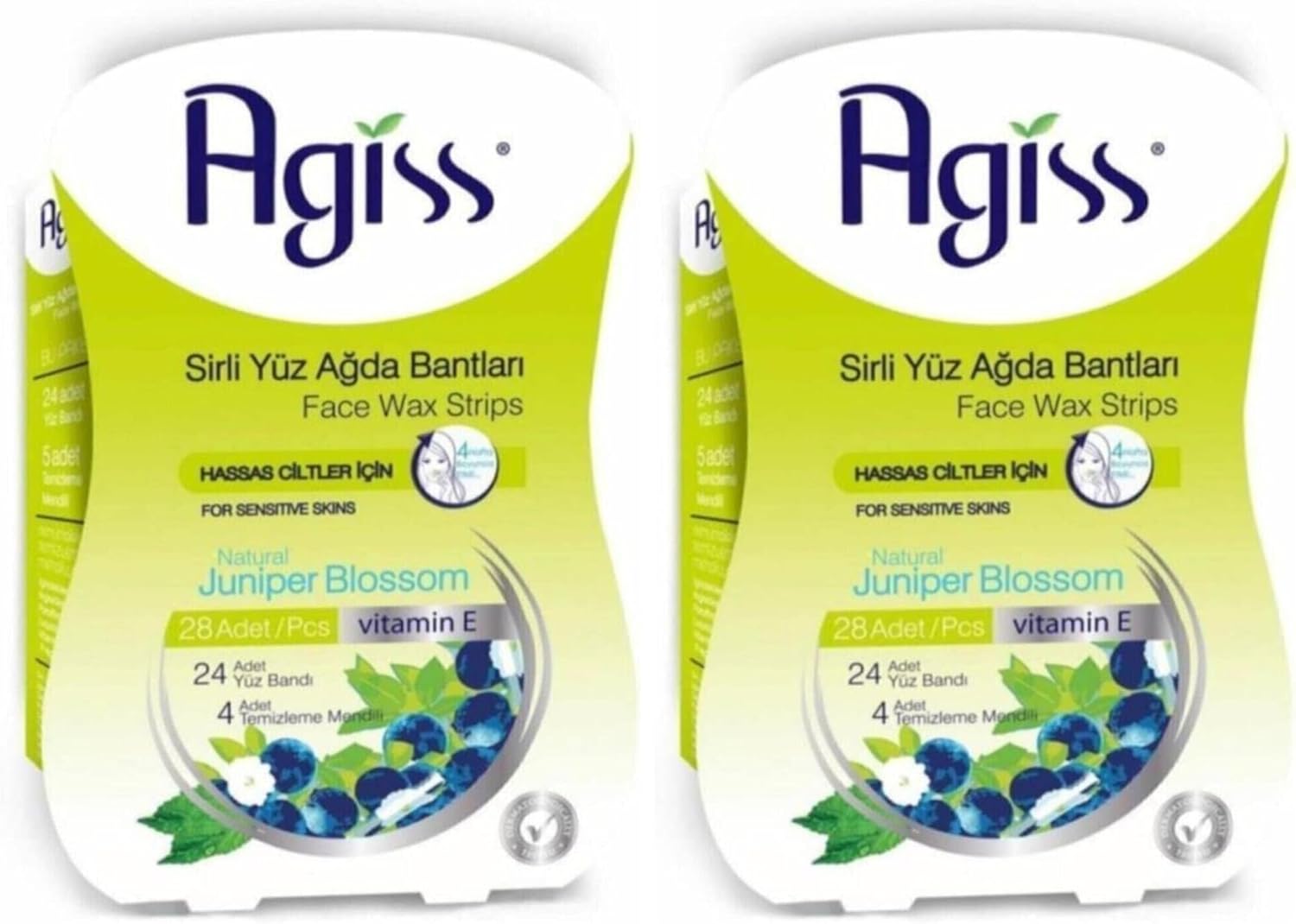 Sir Yüz Ağda Bandı Hassas 28 Adet (2 paketi)
