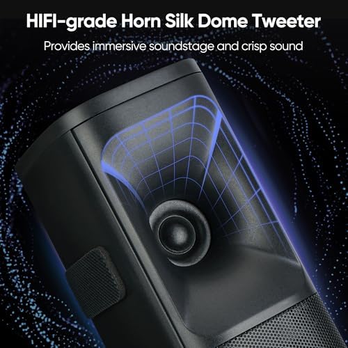 Saiyin Subwoofer'lı Bar, 2.1 Kanal, 100 W Soundbar Ev Sineması Surround Ses Sistemi, Ayarlanabilir, HDMI-ARC/Bluetooth Optik/AUX/Bağlantı, Duvara Monte Edilebilir, İkiye Ayrılan Bar