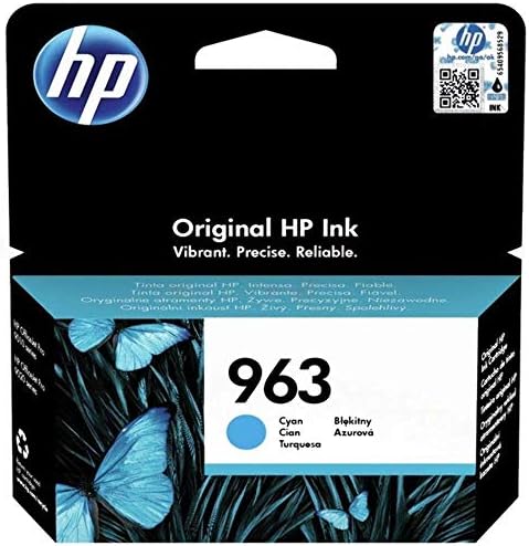 HP 963 Cyan Original Ink Cartridge