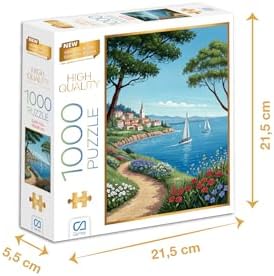 Alternative view of Sahil Yolu 1000 Parça 2,2mm Kalınlık 48x68cm Profesyonel Hobi Puzzle Yapboz Serisi