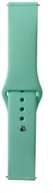 (4729) Bihai Band Serisi 22mm Klasik Kordon Silikon Strap Kayış-Bihai Galaxy 46mm ile uyumlu