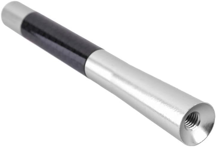 Alternative view of Uni̇versal Gri Karbon Fi̇ber Oto Çubuk Radyo Anteni̇ 12 Cm