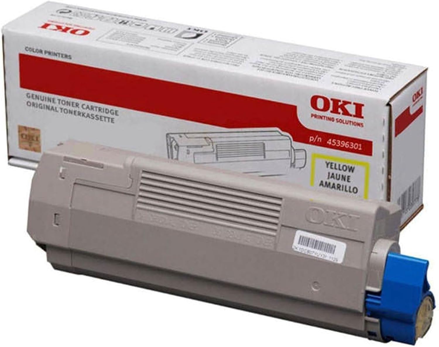Oki MC760-770-780 6bin Sayfa Yellow Sarı Toner 45396301
