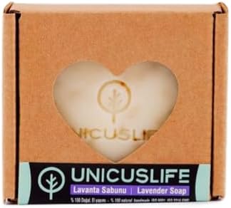 Unicuslife% 100 Saf Doğal Lavanta Sabunu Katkısız, Soğuk İşlem, El Yapımı (İçeriğinebak) 100 gr
