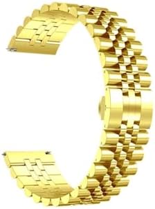Alternative view of - 3 / 3 Pro ile Uyumlu Metal Kordon Rolex Style Jubilee Hafif Metal Kayış - Altın