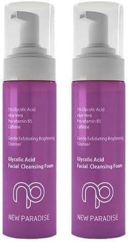 New Paradise Gözenek Sıkılaştıran Nemlendiren Leke Karşıtı Ve Sebum Dengeleyen Yüz Yıkama Köpüğü 200 ml (2 paketi)