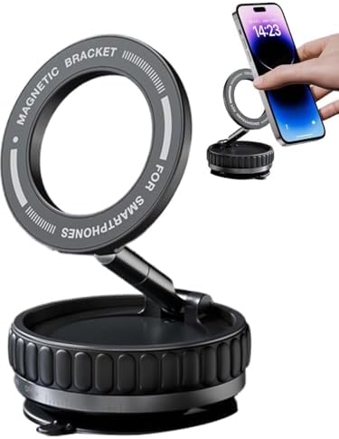 Plentiful Manyetik Araç Telefon Tutucu 360 Derece Dönebilir Araç Cam Ayna Uyumlu K11