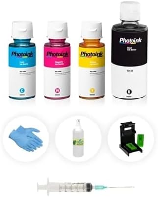 Alternative view of Ink Smart Tank 500 515 530 513 519 Plus Kartuş Dolum Seti 4 Renk