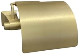 Bowlıne Kapaklı Tuvalet Kağıtlığı Mat Altın 92X95X157 Mm Renksiz Tek Ebat Ba1001 010 Bb