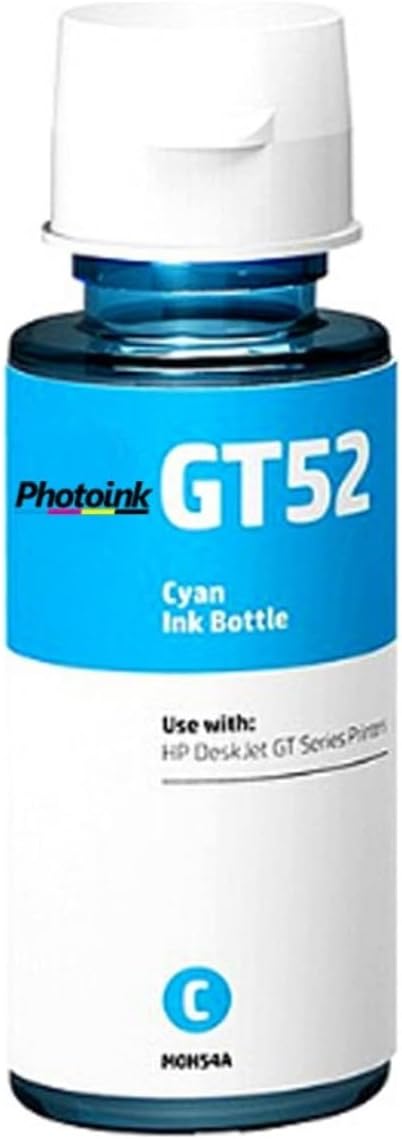 Ink Hp GT52 Mavi Mürekkep (M0H54AE) Photoınk Plus Mavi Mürekkep - Hp Smart Tank 670 700 720 750 790