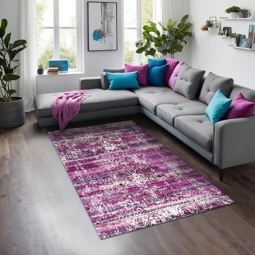 Irya Kadife Kaymaz Pamuk Tabanlı Yıkanabilir Antibakteriyel Salon Halısı 160x230