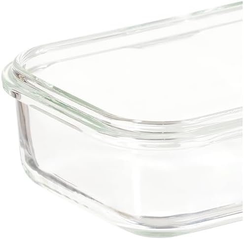 Alternative view of Dikdörtgen Cam Saklama Kabı, 400 ml
