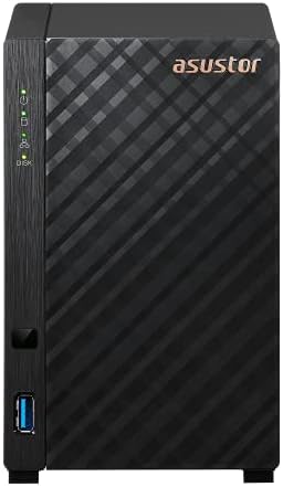 Alternative view of Asustor Drivestor 2 Lite AS1102TL, 2 Bay NAS Kasa Ağ Belleği, 1.7GHz Quad Core, 1GbE Port, 1GB RAM DDR4, Bulut Bellek için Ağ Bağlantılı Depolama (Disklesiz)