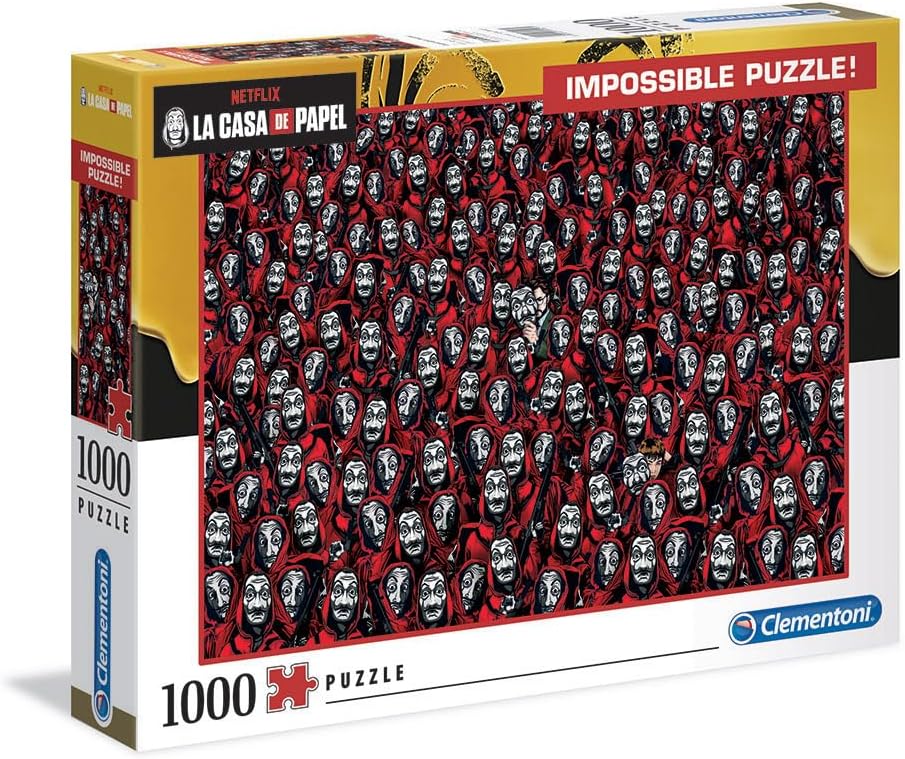 Alternative view of - 39527 - La De Papel Yetişkin Puzzle - Impossible - 1000 Parça