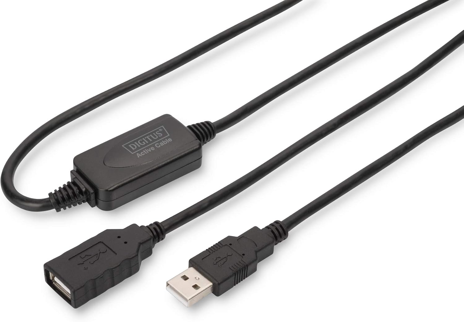 DA-73101 Usb 2.0 Yineleyici Kablo Usb Bir Erkek/Bir Dişi Uzunluk 15M